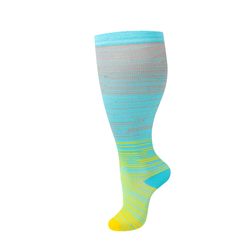 Plus-size Compression Socks, Nylon Nurse Socks For Men And Women