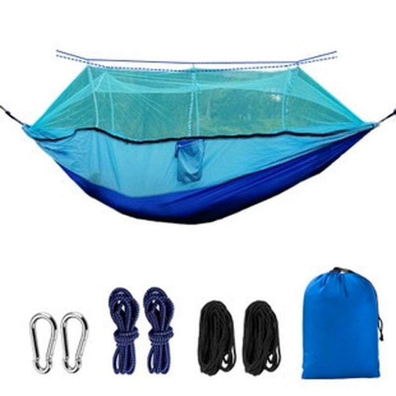 210T Nylon Anti Mosquito Outdoor Camping Hammock