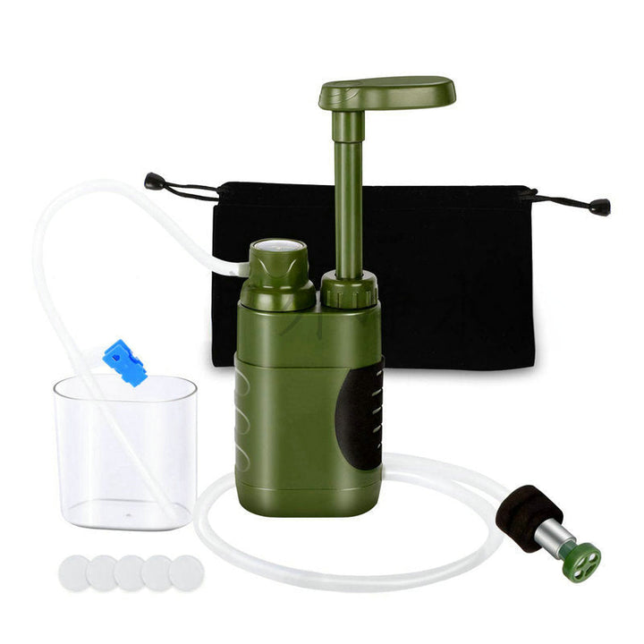 Portable 3 Stage Outdoor Water Filter Pump