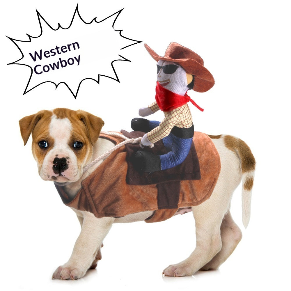 Pet Costume dog Transformation Funny Holiday Dress-Up Outfit