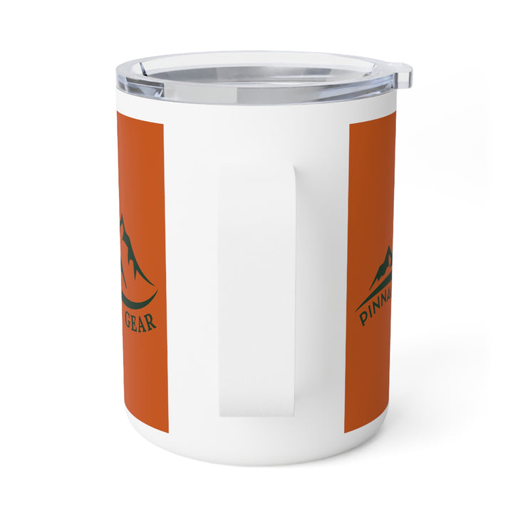 10oz Insulated Coffee Mug — Pinnacle Trail Gear Logo, Travel Tumbler for Hikers & Campers