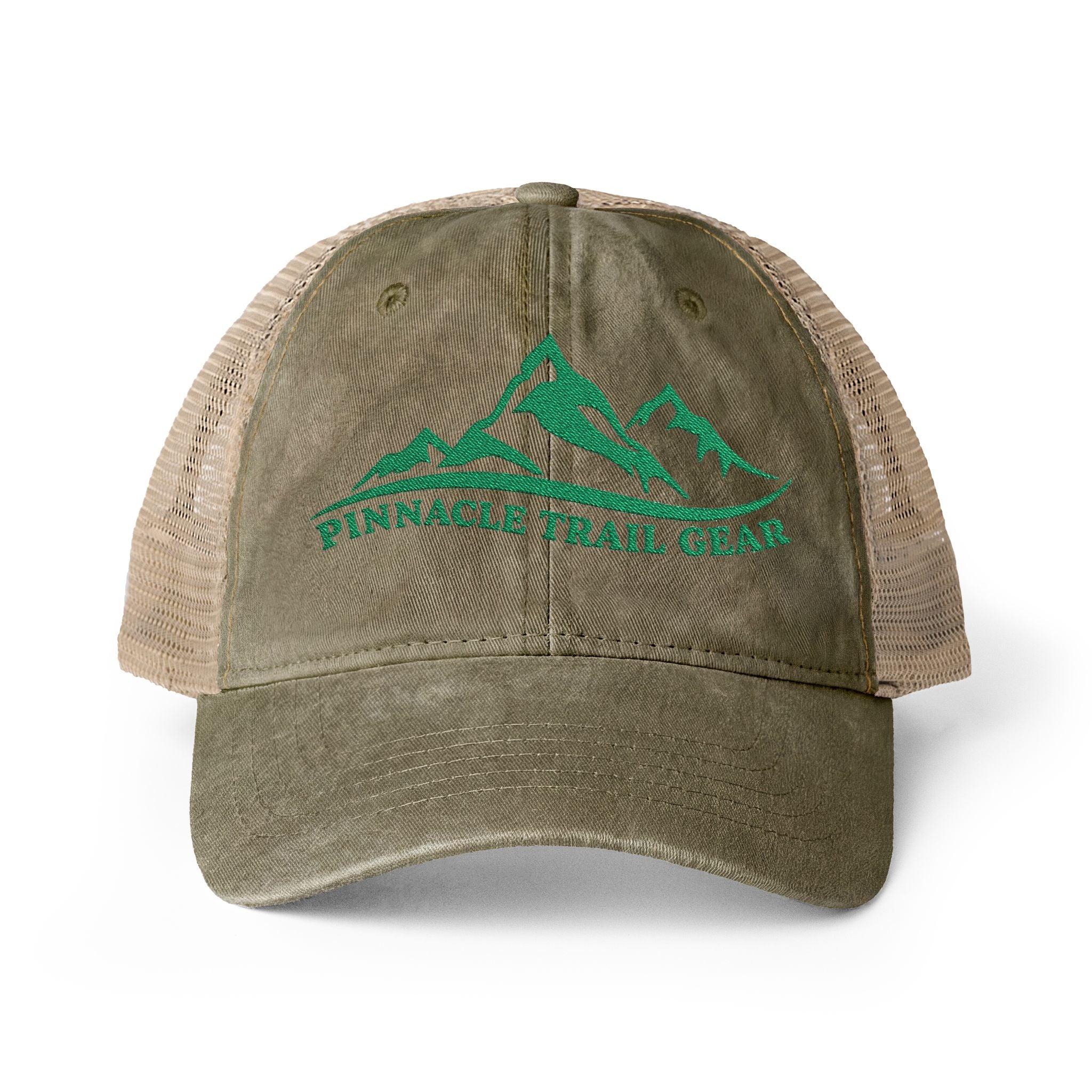 Women's Pinnacle Trail Washed Mesh-Back Cap