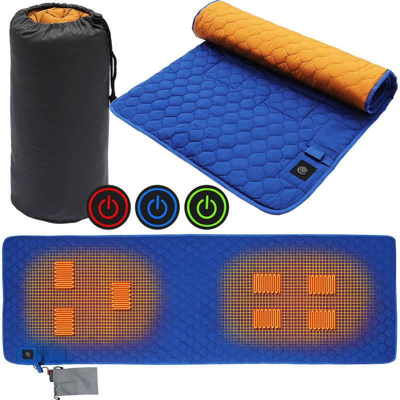 Multifunctional Double Layer Heating Pad for Sleeping Bag