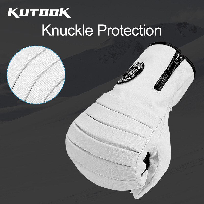 Winter Waterproof Thermal Ski Mittens