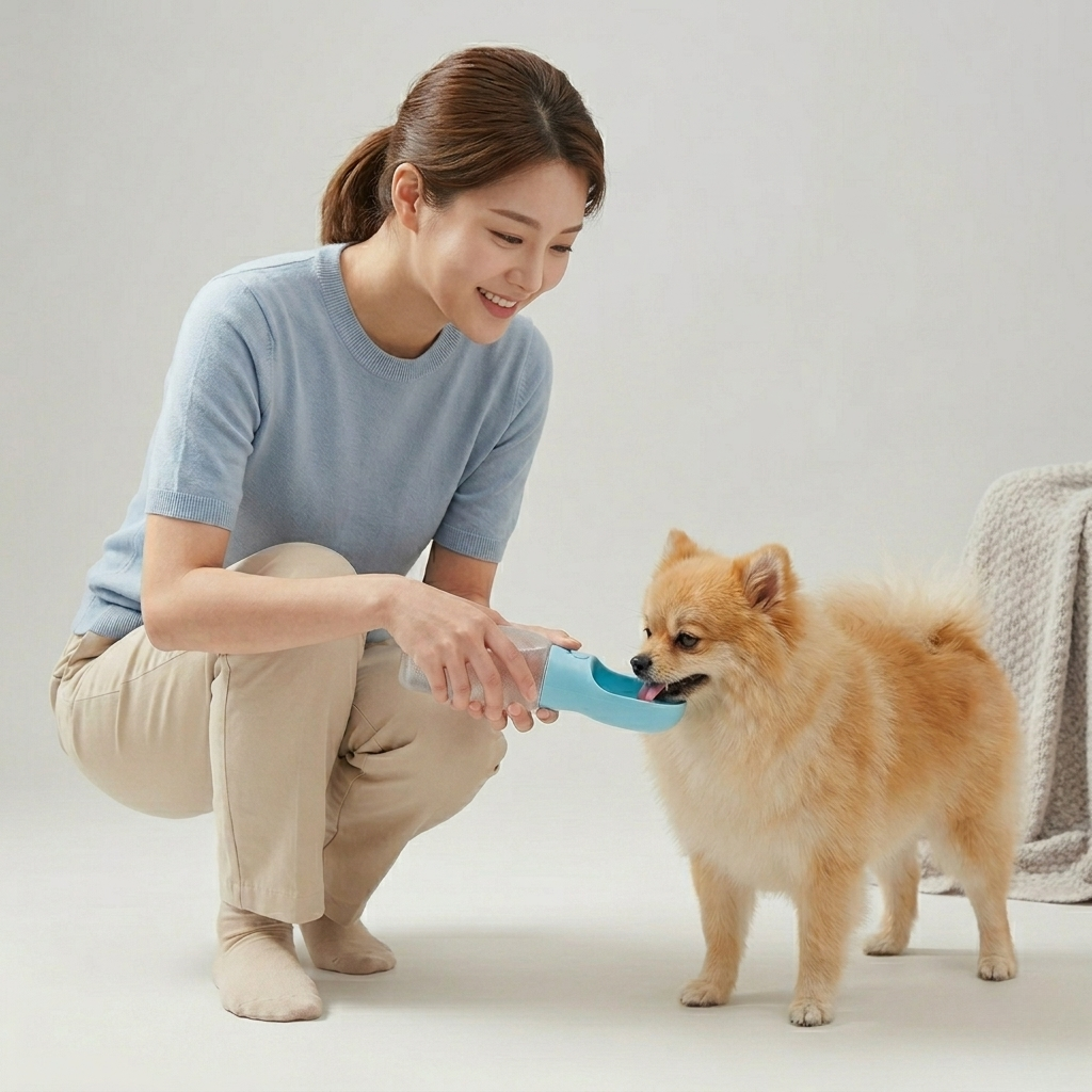 3 in 1 Pet Bottle and feeder