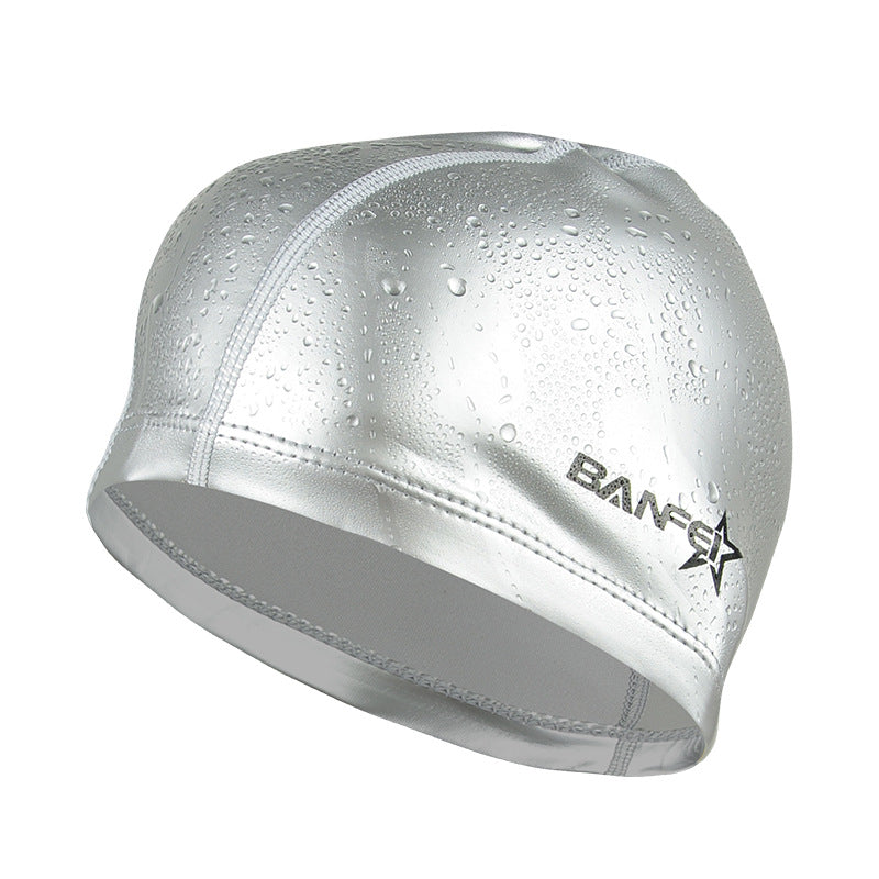 Waterproof Silicone Swimming Cap for Adults