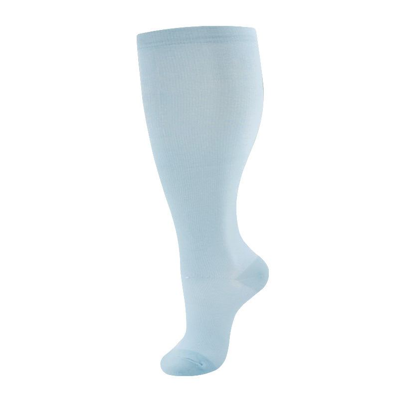 Plus-size Compression Socks, Nylon Nurse Socks For Men And Women