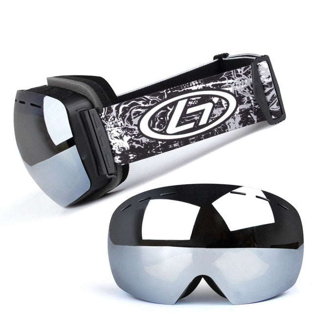 Double Layer UV Anti Fog Ski Snowboard Goggles