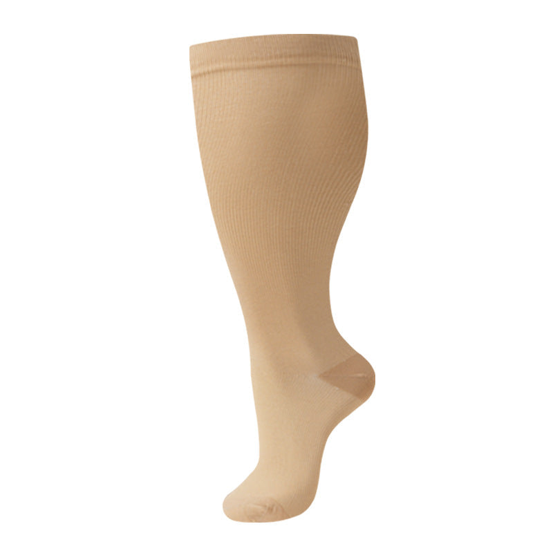 Plus-size Compression Socks, Nylon Nurse Socks For Men And Women