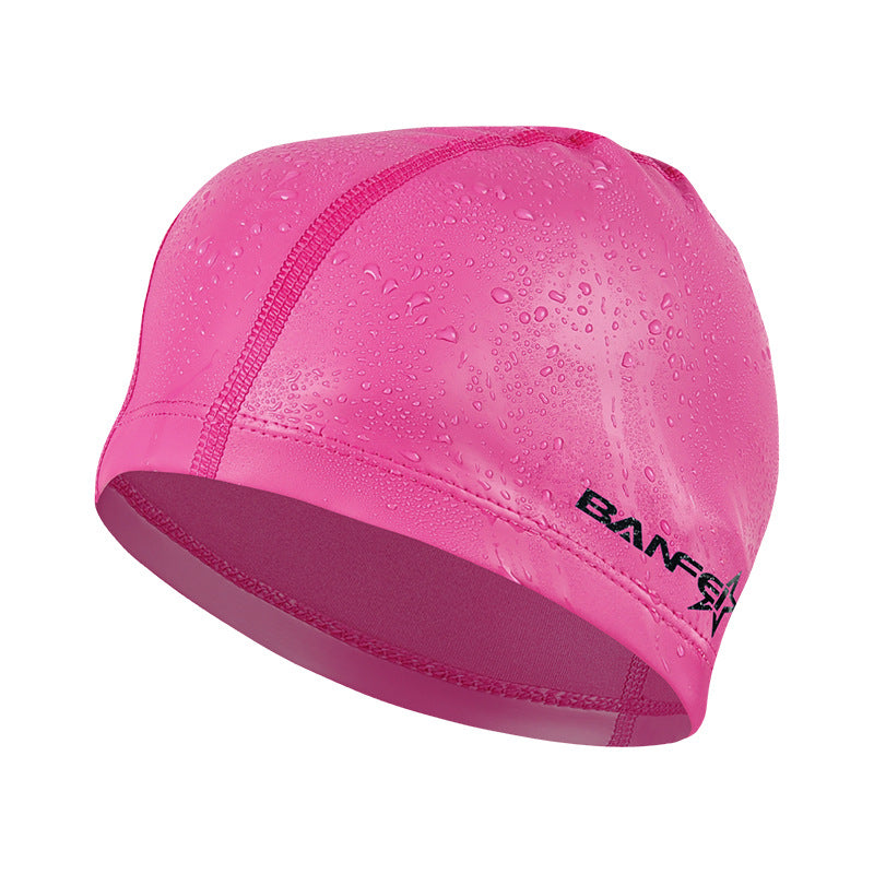 Waterproof Silicone Swimming Cap for Adults