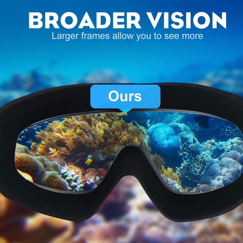 Swimming Goggles Two Piece Set for Adults