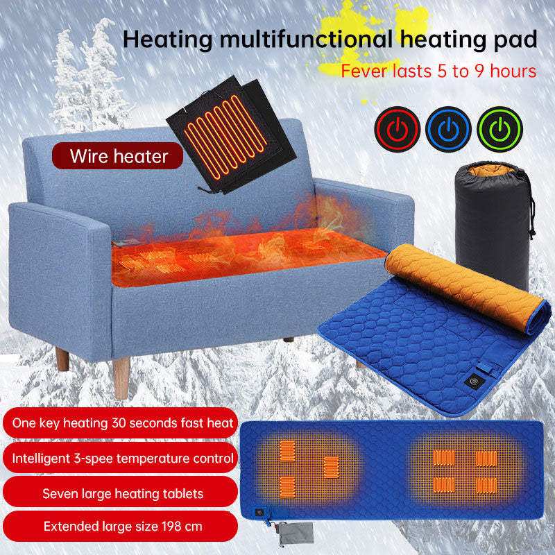 Multifunctional Double Layer Heating Pad for Sleeping Bag