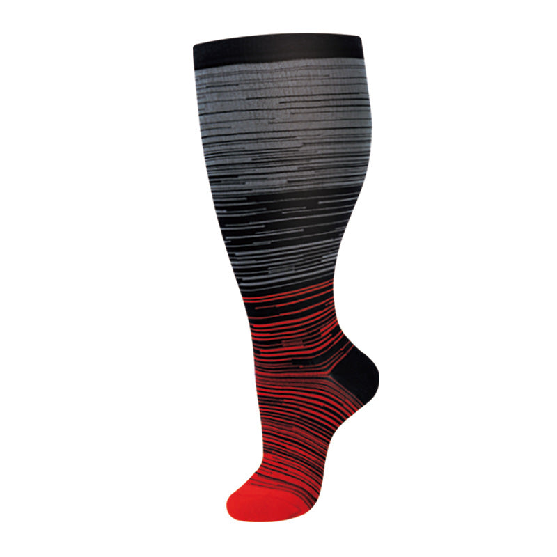 Plus-size Compression Socks, Nylon Nurse Socks For Men And Women