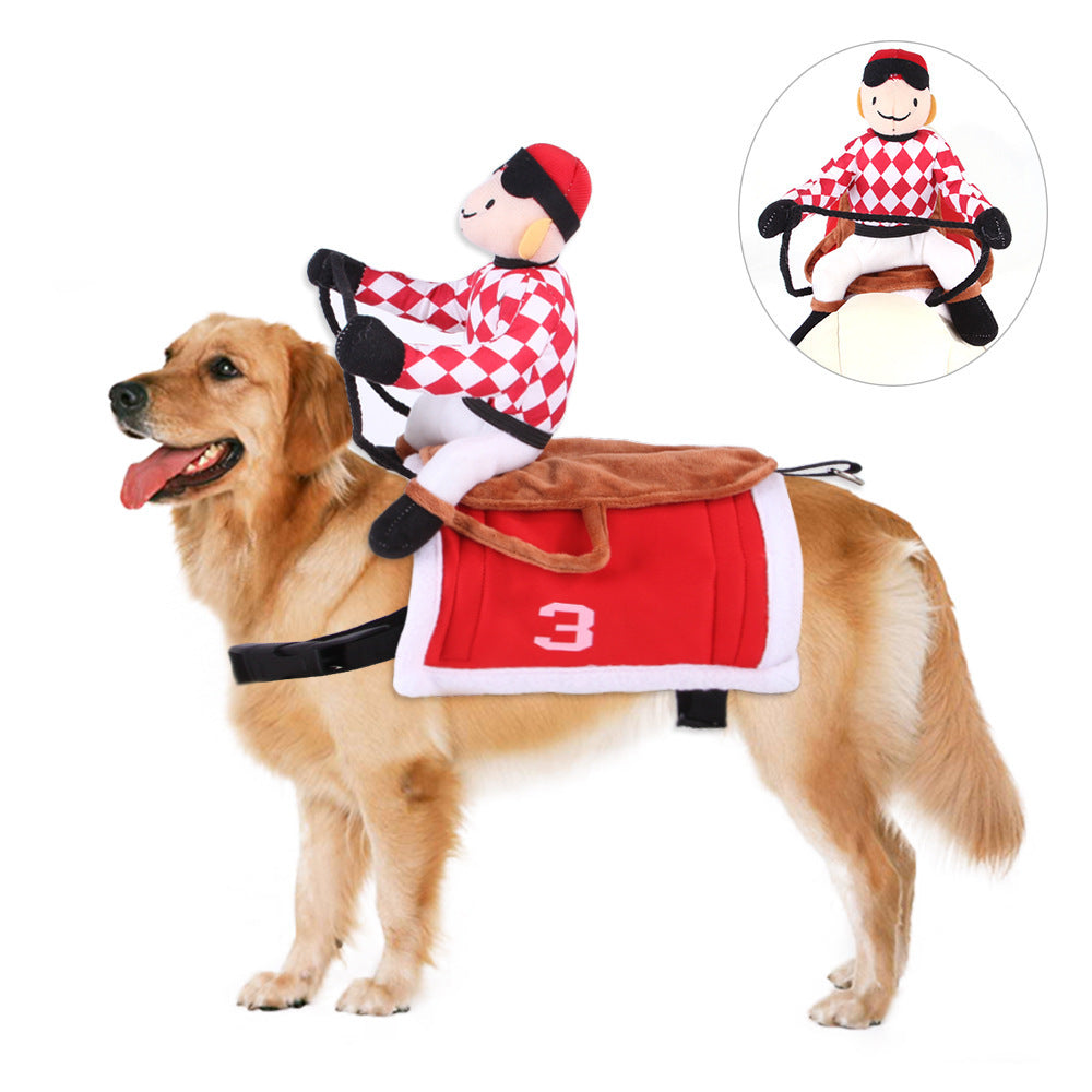 Pet Costume dog Transformation Funny Holiday Dress-Up Outfit