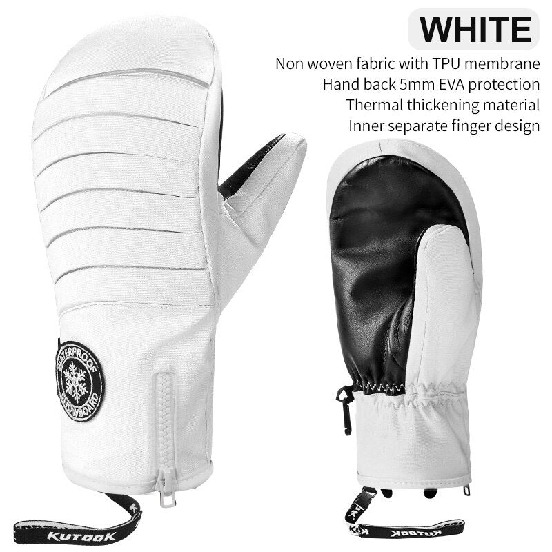 Winter Waterproof Thermal Ski Mittens