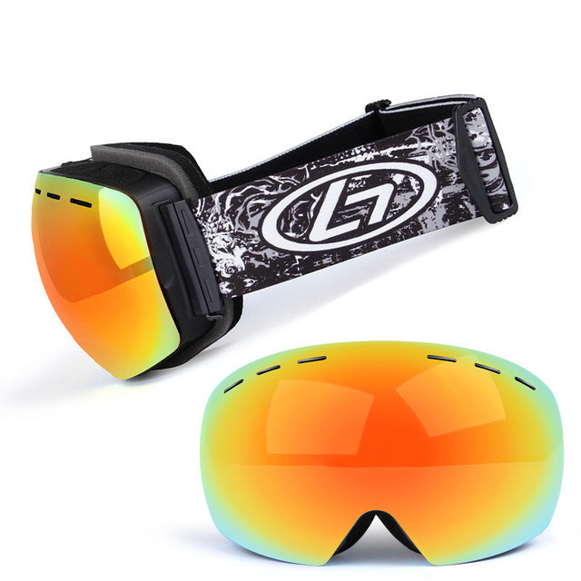 Double Layer UV Anti Fog Ski Snowboard Goggles