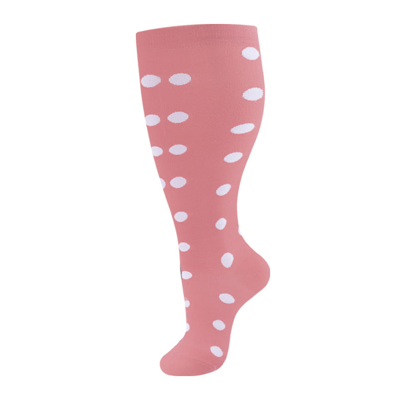 Plus-size Compression Socks, Nylon Nurse Socks For Men And Women
