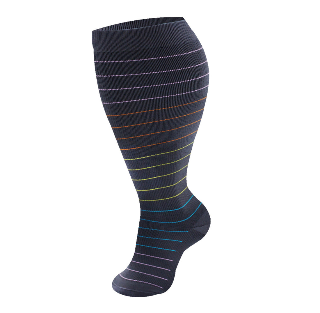 Plus-size Compression Socks, Nylon Nurse Socks For Men And Women