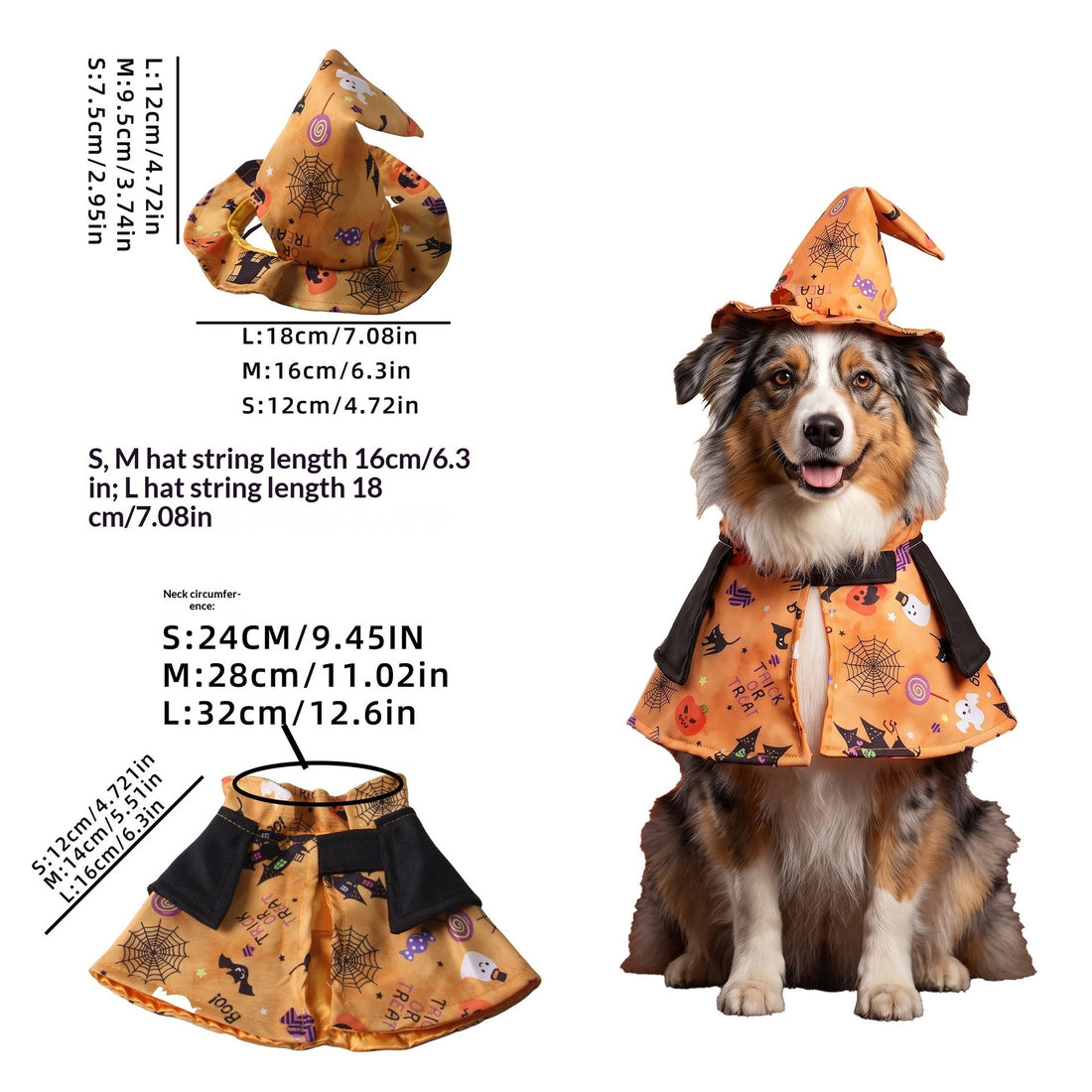 Pet Costume dog Transformation Funny Holiday Dress-Up Outfit
