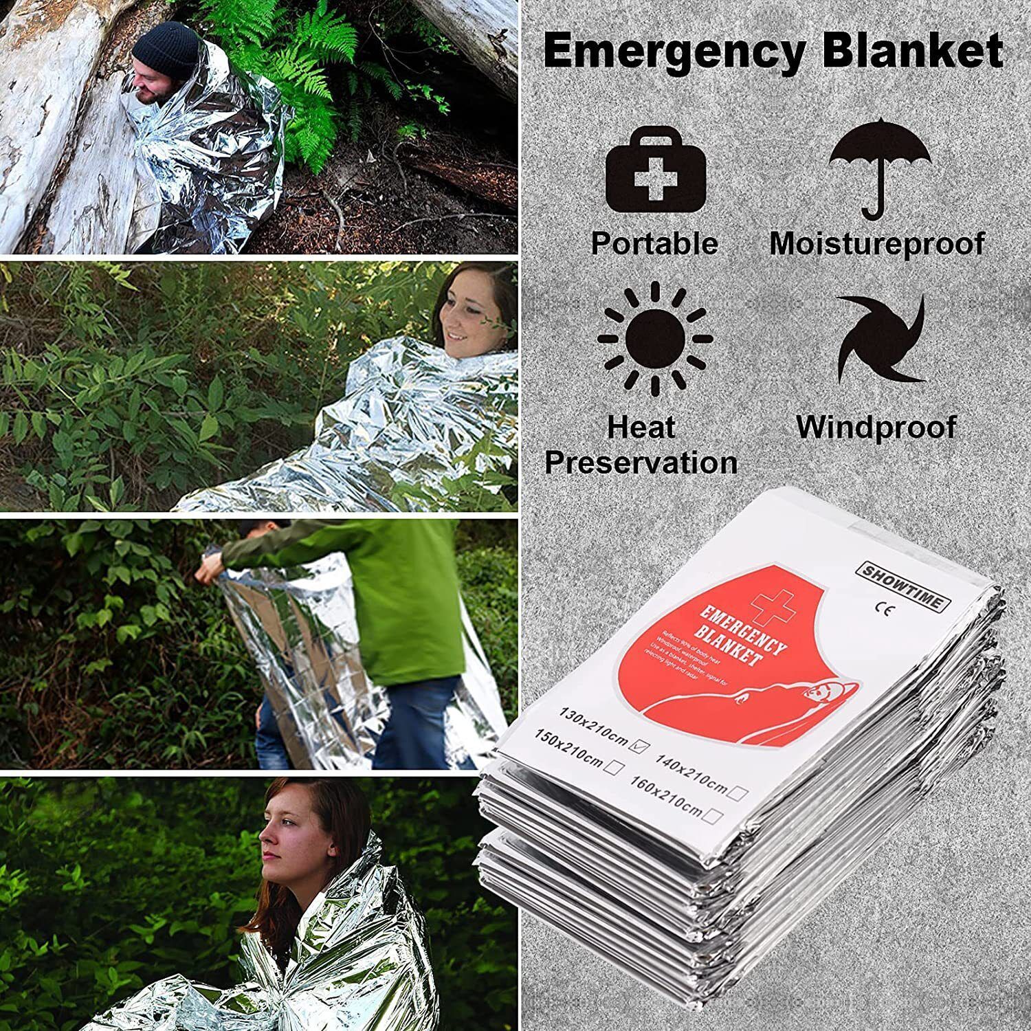 14 in 1 Outdoor Survival Gear Kit