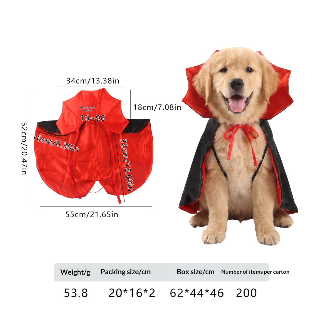 Pet Costume dog Transformation Funny Holiday Dress-Up Outfit