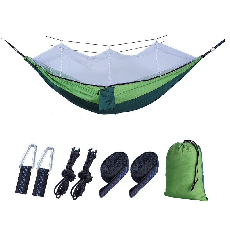 210T Nylon Anti Mosquito Outdoor Camping Hammock
