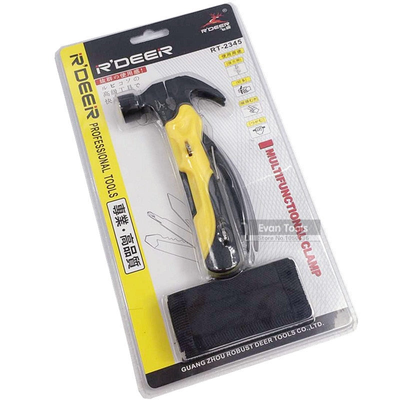 7 in 1 Compact Outdoor Survival Multitool