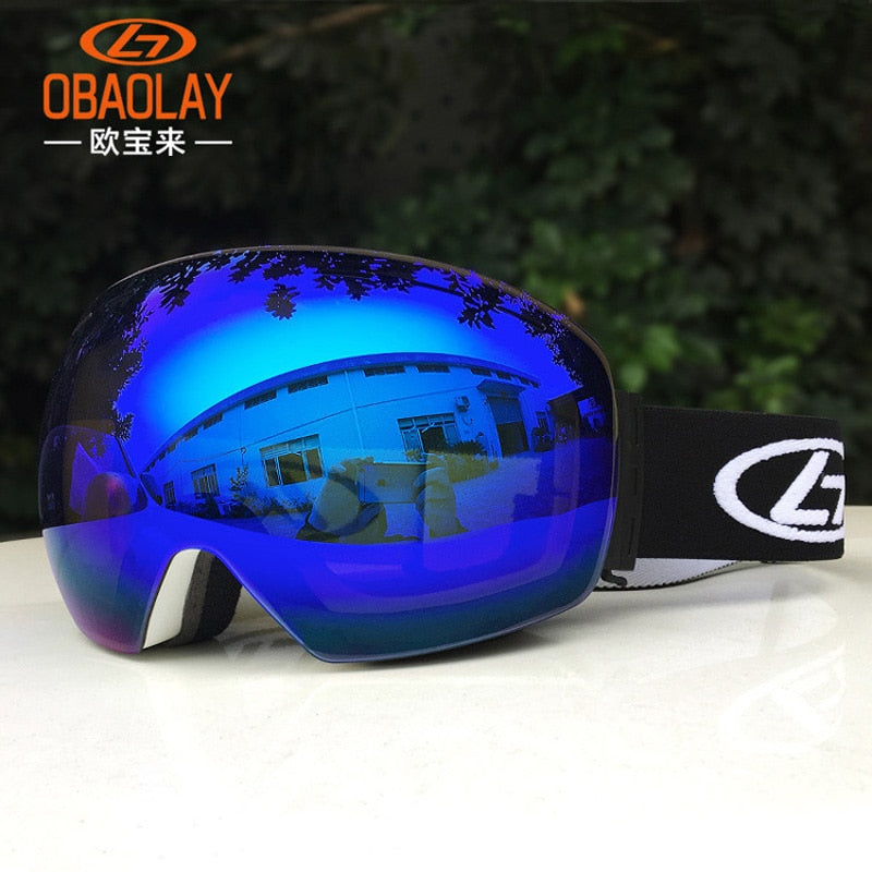 Double Layer UV Anti Fog Ski Snowboard Goggles