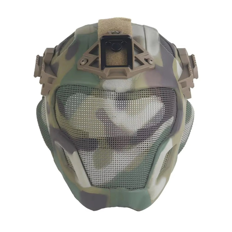Lightweight EVA Tactical Helmet With Mesh Mask