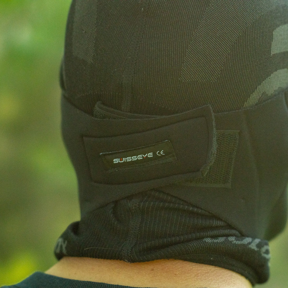 SwissEye Black Neoprene Mask w/Ballistic Smoke Lenses