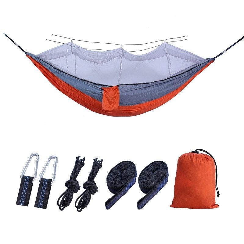 210T Nylon Anti Mosquito Outdoor Camping Hammock