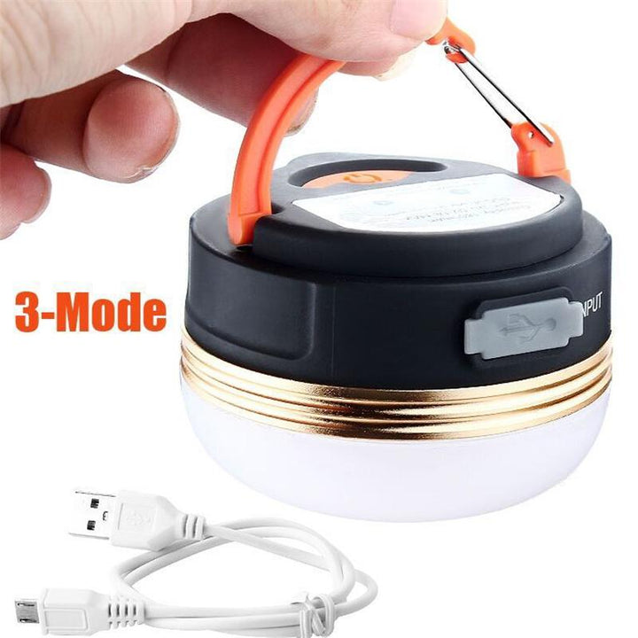 Mini Portable 3W USB Rechargeable Camping Light