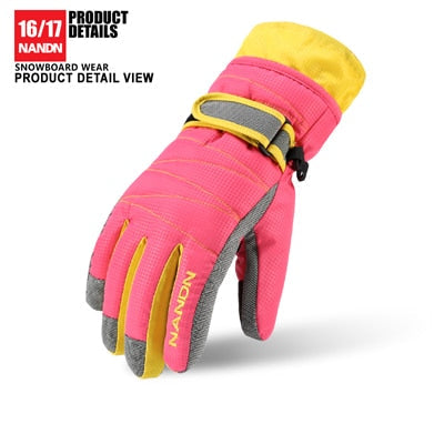 Waterproof Windproof Winter Ski Gloves