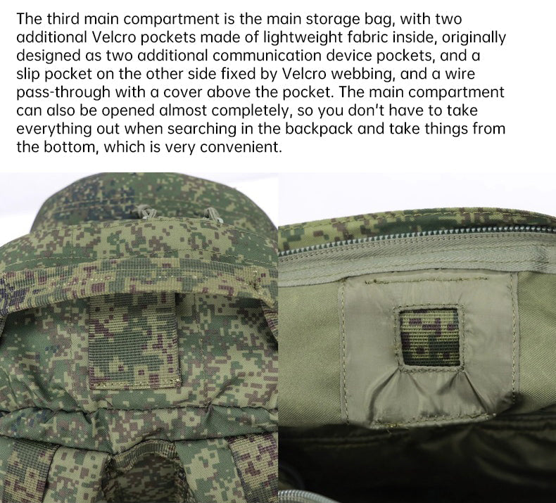 Russian Style Mammoth B Outdoor Assault Backpack