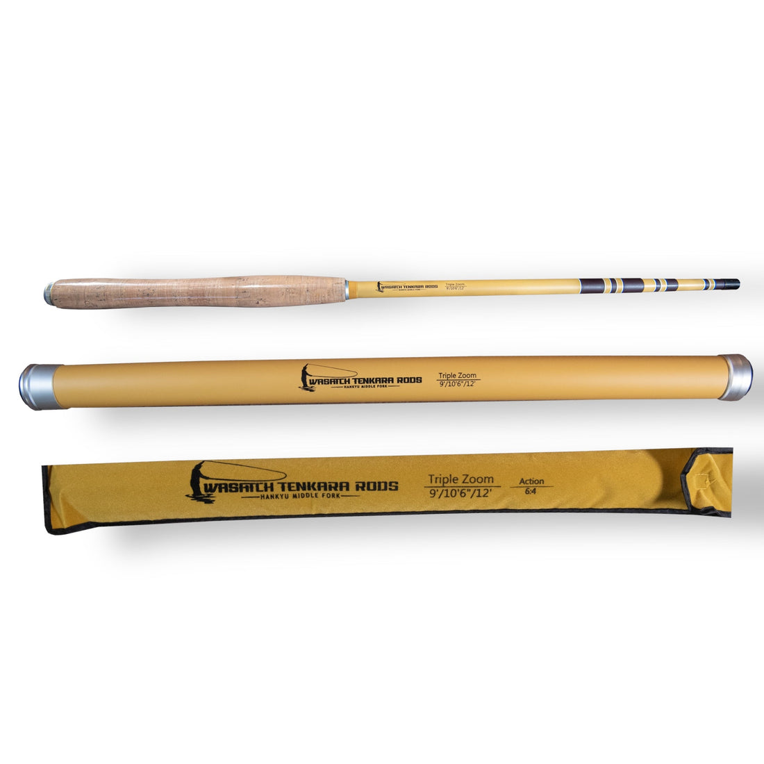 Hankyu Middle Fork Triple Zoom Tenkara Rod 9-12 ft