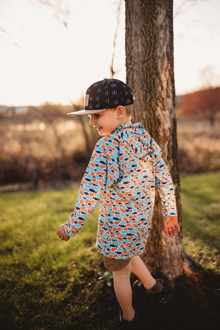 Fish camo - High Tide UV spring shirt 2026