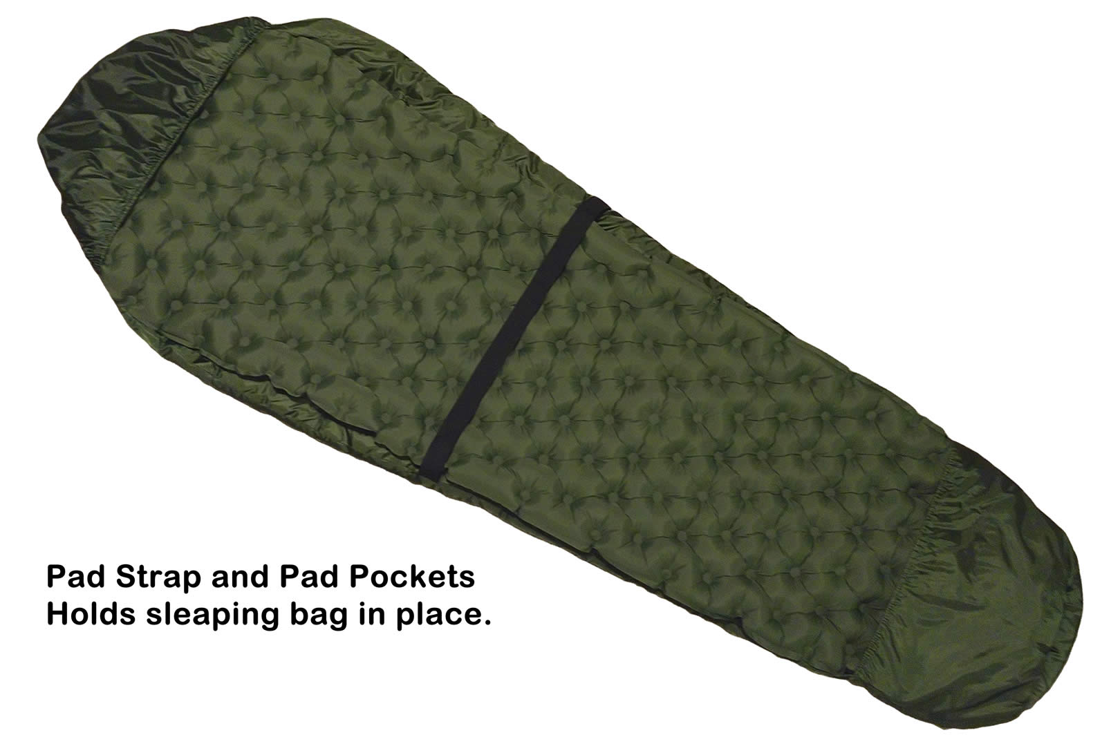 Insulated Sleeping Bag with Pad  & Pillow - Combo Set