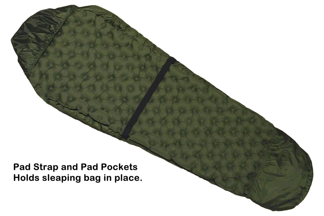 Insulated Sleeping Bag with Pad  & Pillow - Combo Set