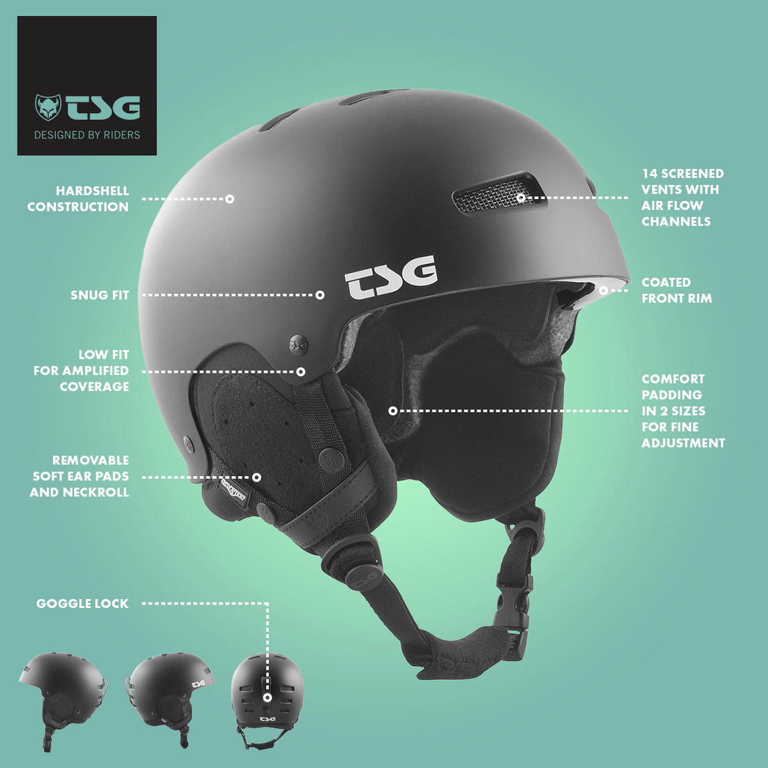 Gravity Ski Snowboard Protective Helmet
