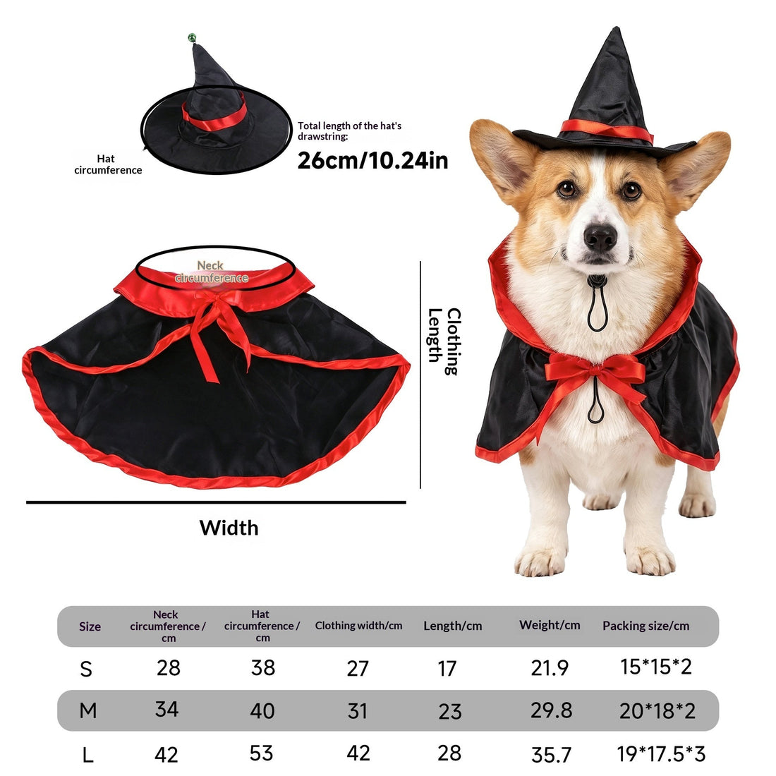Pet Costume dog Transformation Funny Holiday Dress-Up Outfit