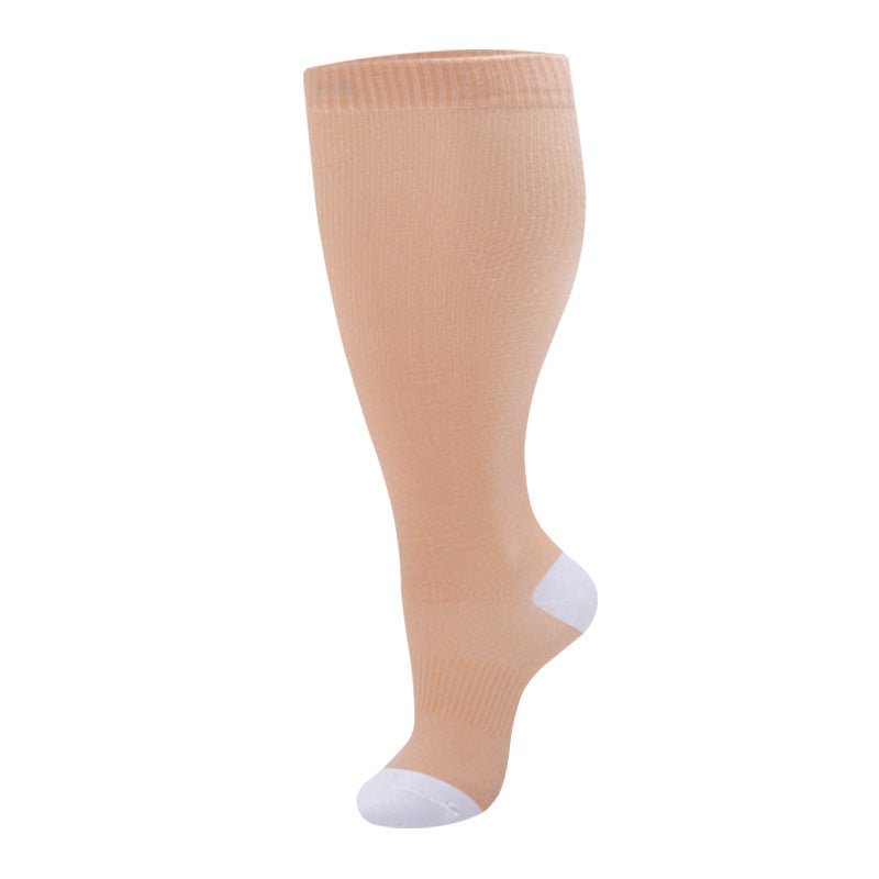 Plus-size Compression Socks, Nylon Nurse Socks For Men And Women