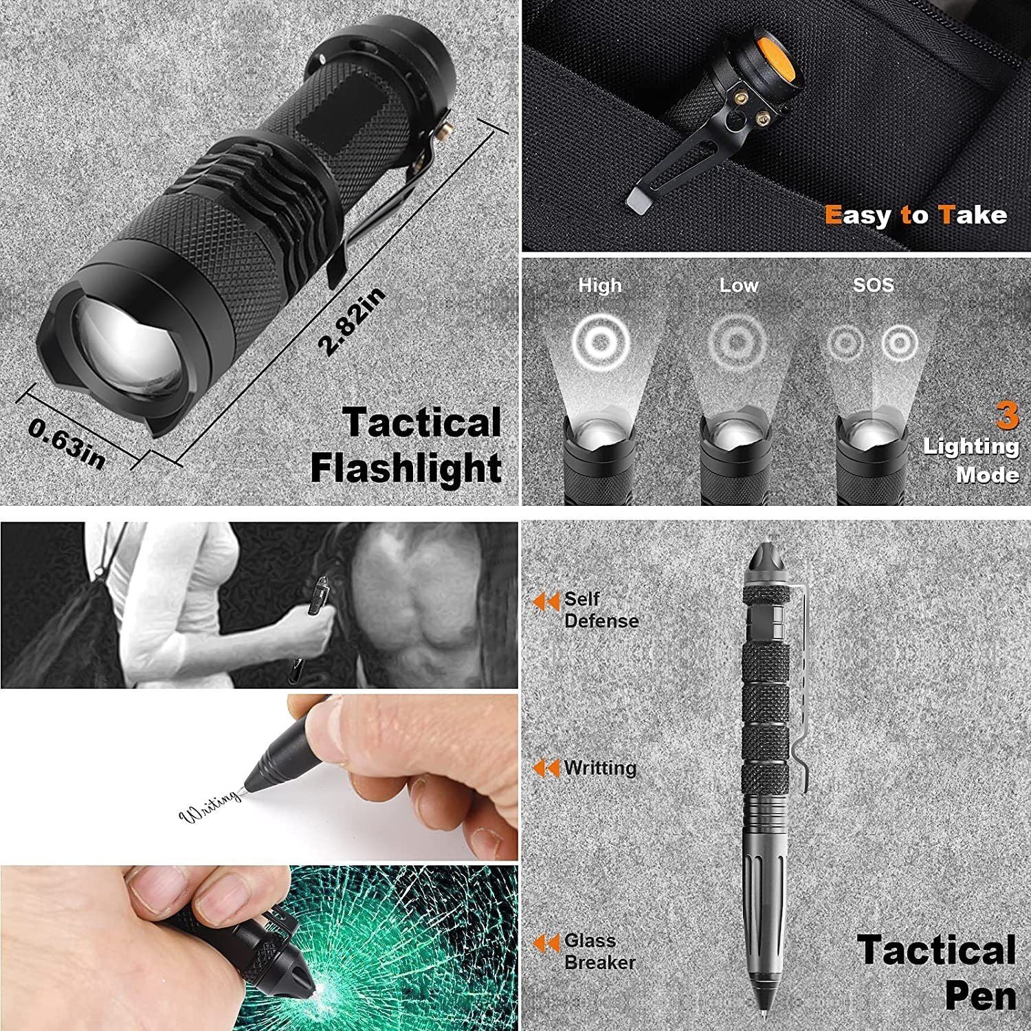 14 in 1 Outdoor Survival Gear Kit