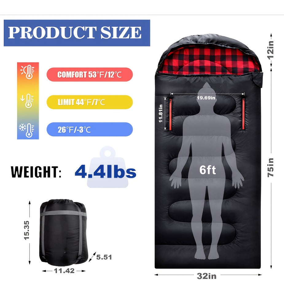 Sleeping Bag for Camping Hiking Backpacking