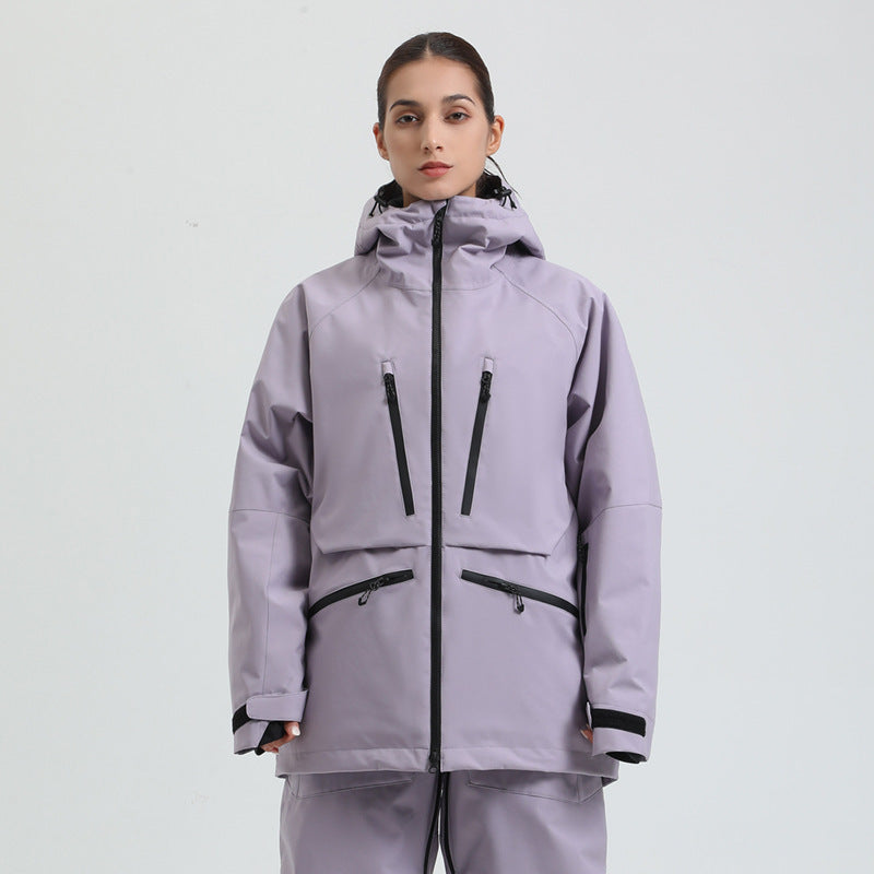 Women's Waterproof Fully Taped Snowboard Jacket