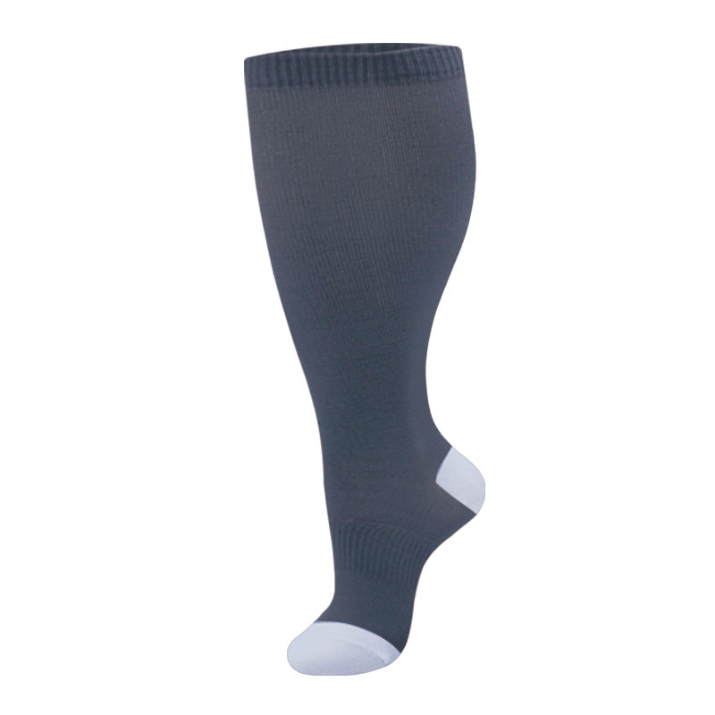 Plus-size Compression Socks, Nylon Nurse Socks For Men And Women