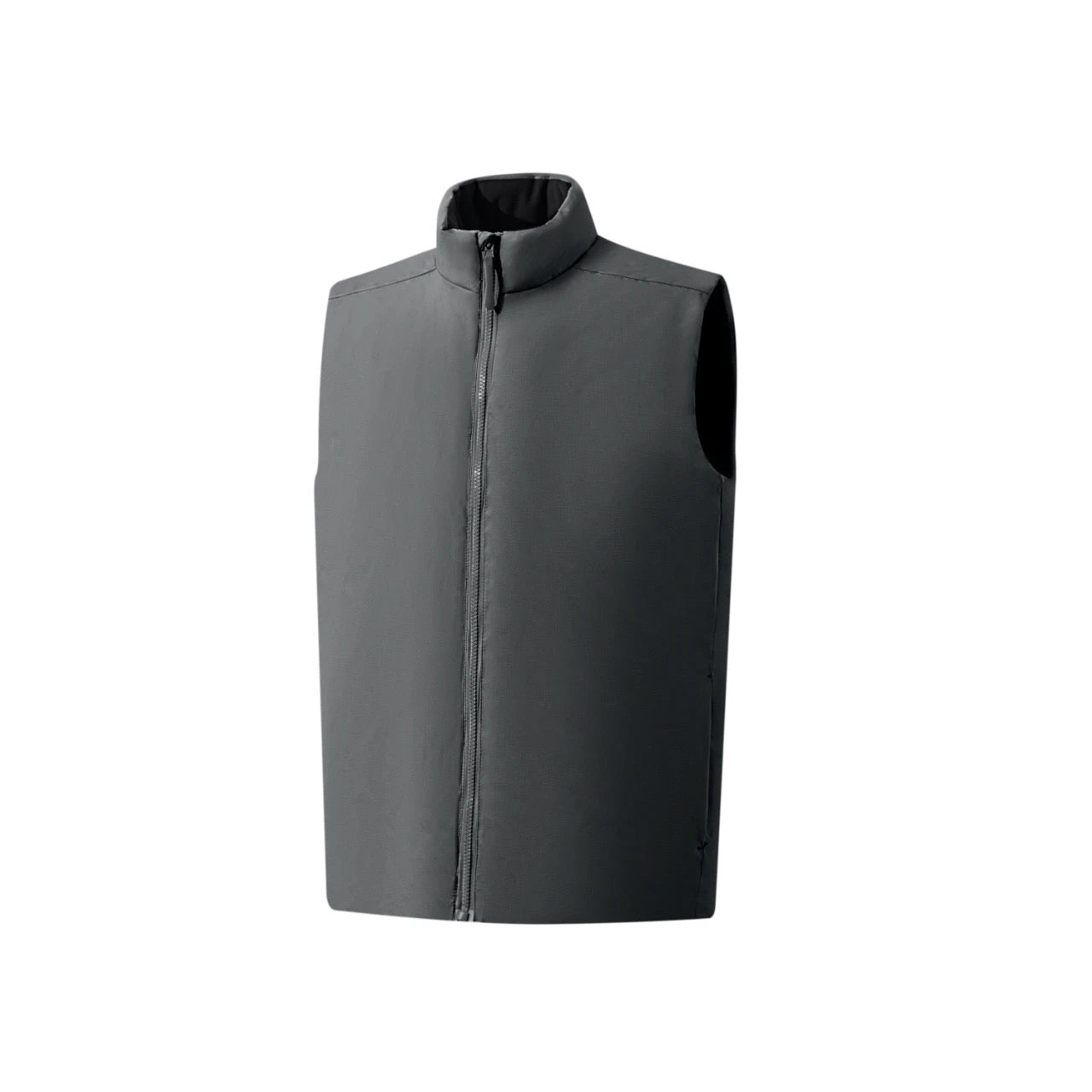 Unisex Lightweight Insulated Puffer Vest, Stand Collar Sleeveless Warm Gilet, Casual Simple Quilted Vest For Men Women Outdoor Commute Layering