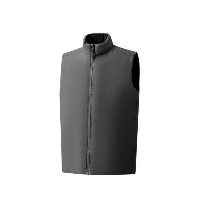 Unisex Lightweight Insulated Puffer Vest, Stand Collar Sleeveless Warm Gilet, Casual Simple Quilted Vest For Men Women Outdoor Commute Layering