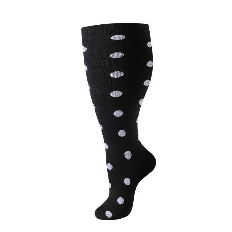 Plus-size Compression Socks, Nylon Nurse Socks For Men And Women
