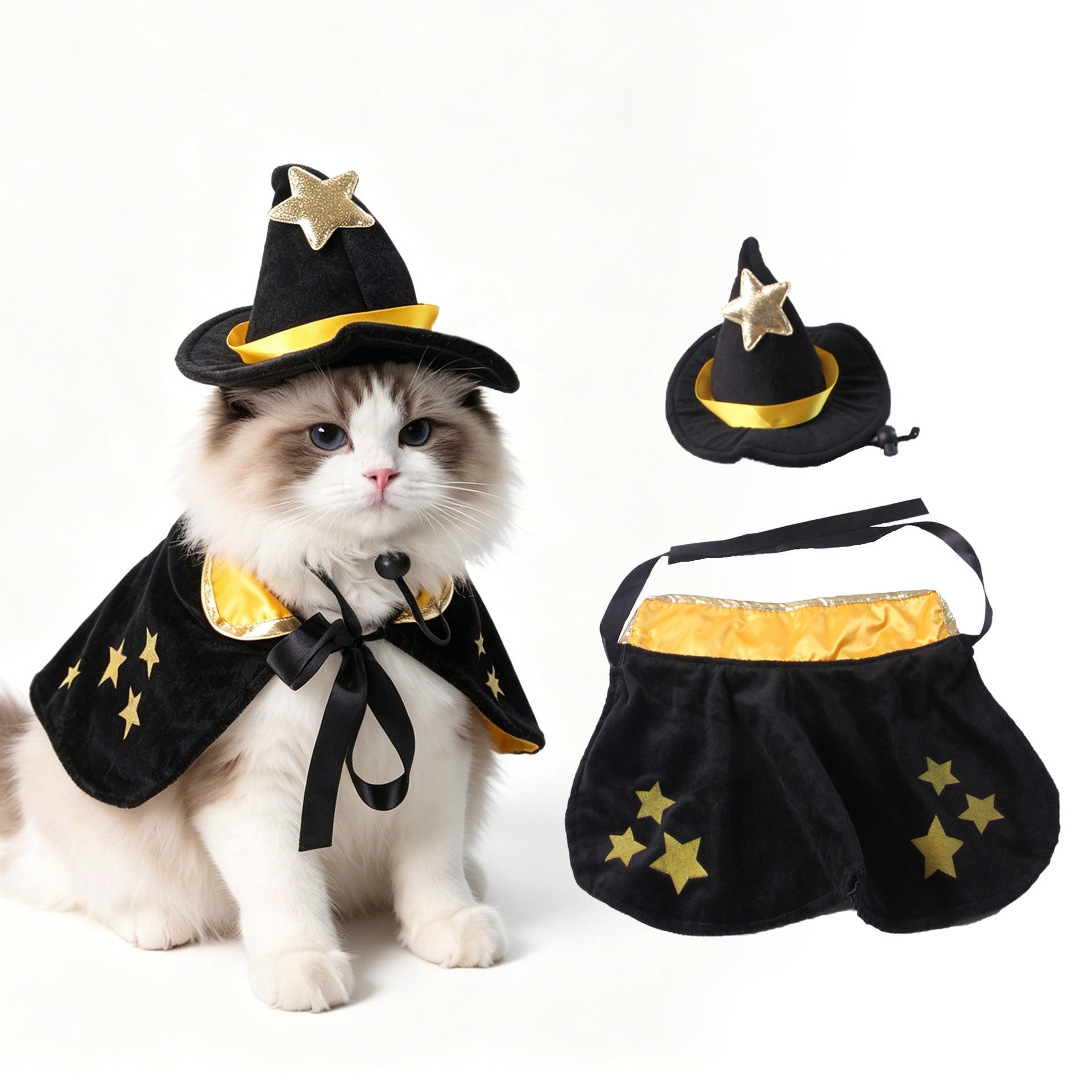 Pet Costume dog Transformation Funny Holiday Dress-Up Outfit