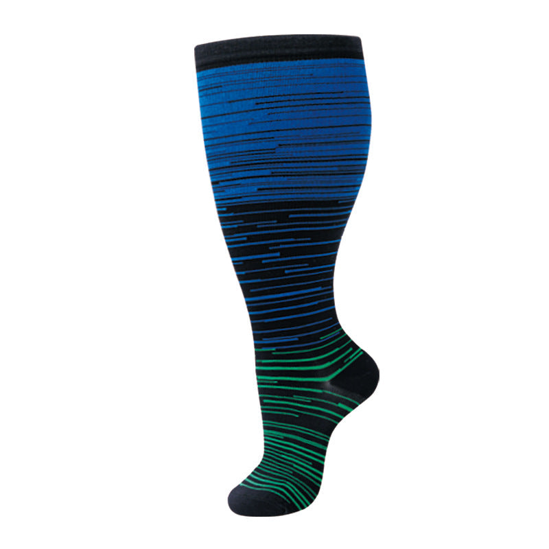 Plus-size Compression Socks, Nylon Nurse Socks For Men And Women